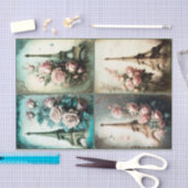 Papier Mousseline Tour Eiffel (Artisanat)