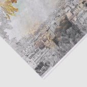 Papier Mousseline Tour Eiffel. Paris, France (Détail)