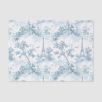 Tour Toile de Jouy Eiffel Chinoiserie parisienne