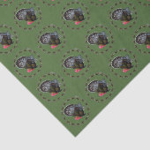 Papier Mousseline Tourkey circle (Détail)