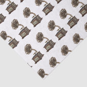 Papier Mousseline Tourne-disque dessin animé (Détail)