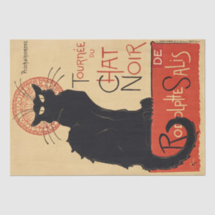 Papier Mousseline Tournée du Conversation Noir (1896) de Théophile A