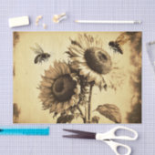 Papier Mousseline Tournée vintage (Artisanat)