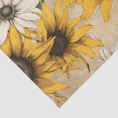 Papier Mousseline Tournesol (Détail)