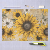 Papier Mousseline Tournesol (Artisanat)