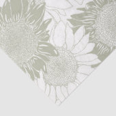 Papier Mousseline Tournesol (Détail)