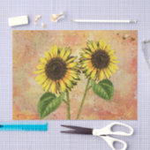 Papier Mousseline Tournesol (Artisanat)
