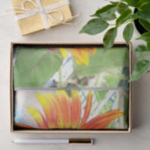 Papier Mousseline tournesol (Cadeau)