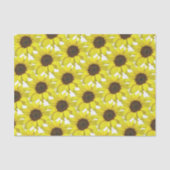 Papier Mousseline Tournesol couvert (Recto)