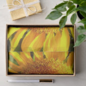 Papier Mousseline Tournesol de mammouth jaune géant (Cadeau)