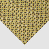 Papier Mousseline Tournesol d'été Design Tissus papier (Détail)