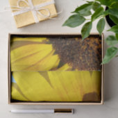 Papier Mousseline Tournesol doré (Cadeau)