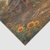 Papier Mousseline Tournesol Dreams (Détail)