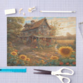 Papier Mousseline Tournesol Dreams (Artisanat)