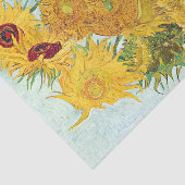 Papier Mousseline tournesol par Vincent Van Gogh, post impressionnis (Détail)