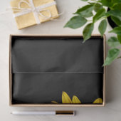 Papier Mousseline Tournesols (Cadeau)