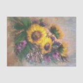 Papier Mousseline Tournesols (Recto)