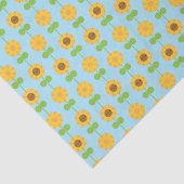 Papier Mousseline Tournesols de Kawaii (Détail)