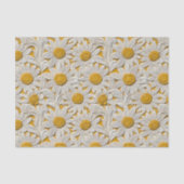 Papier Mousseline Tournesols en cuir gravé (Recto)