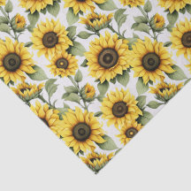 Tournesols Jaune Soleil