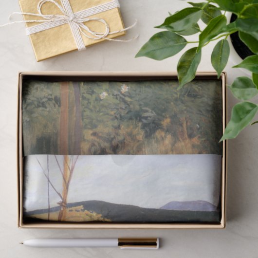 Papier Mousseline Tournesols (par Jacek Malczewski) (Cadeau)