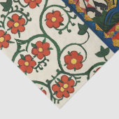 PAPIER MOUSSELINE TOURNOI MÉDIÉVAL, CHEVALIERS DE COMBAT, DAMSELS (Détail)