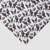 Papier Mousseline Tous les chiens de marionnettes américains de Bost (Détail)