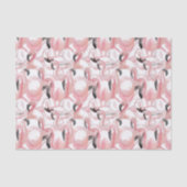 Papier Mousseline tous les flamants (Recto)