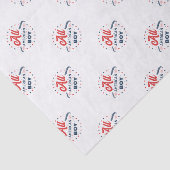 Papier Mousseline Tous les pattes American Boy (Détail)