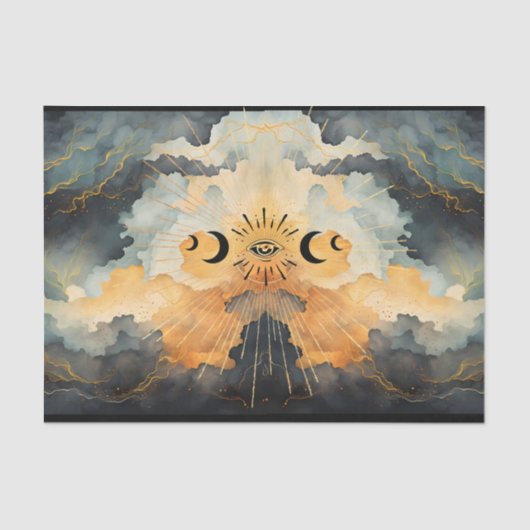 Papier Mousseline Tous les yeux (Recto)