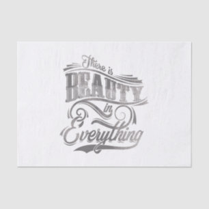 Papier Mousseline tout est beau