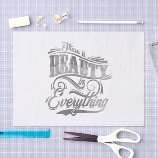 Papier Mousseline tout est beau (Artisanat)