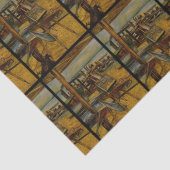 Papier Mousseline Toutes les grandes peintures commencent par une br (Détail)