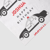 Papier Mousseline Toy Police Car Custom (Détail)