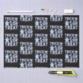 Papier Mousseline Trace ou traiter les fantômes mignons Halloween no (Artisanat)