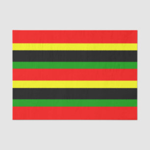 Papier Mousseline Traces Afrocentriques