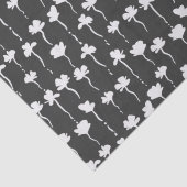 Papier Mousseline Traces florales (Détail)