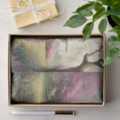 Papier Mousseline Tracteur rose (Cadeau)