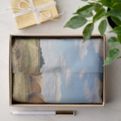 Papier Mousseline Tracteur rustique avec Découpage de balles de foin (Cadeau)