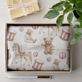 Papier Mousseline Traditional Toys Festive