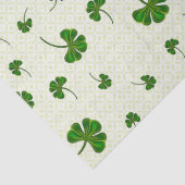 Papier Mousseline Trail de trèfle Whimsical Folk Art DON (Détail)
