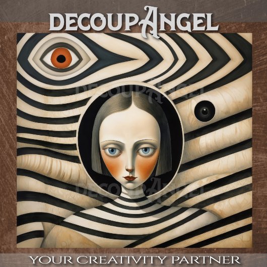 Papier Mousseline Trails Tamara - Découpage -