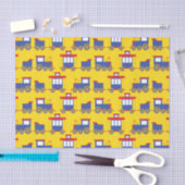 Papier Mousseline Train Cute Choo-Choo 1er Anniversaire Thème (Artisanat)