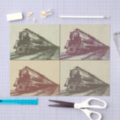 Papier Mousseline Train de bruit (Artisanat)