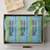 Papier Mousseline Train de Choo Choo d'anniversaire (Cadeau)