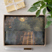 Papier Mousseline Train Steampunk (Cadeau)