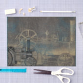 Papier Mousseline Train Steampunk (Artisanat)