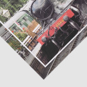 PAPIER MOUSSELINE TRAINS À VAPEUR (Détail)