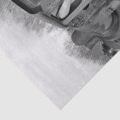 PAPIER MOUSSELINE TRAINS À VAPEUR (Détail)