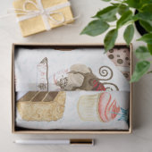 Papier Mousseline Traitements sucrés Chocolats Cupcakes et gâteaux D (Cadeau)